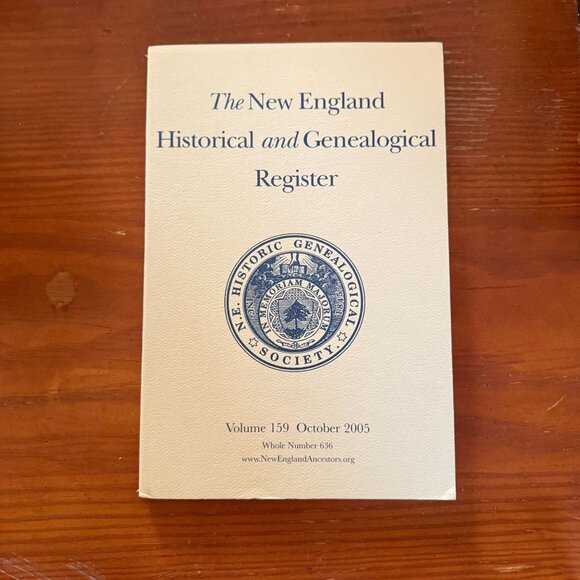 Set Of 5 New England Historical & Genealogical Register - Picture 1 of 5